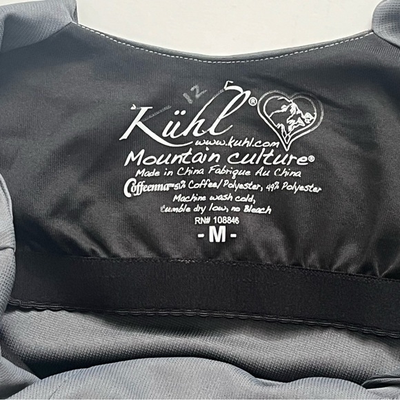 Kuhl Womens Java Dress M Gray Coffeenna Sleeveless Criss Cross Racerback Stretch - Picture 4 of 6